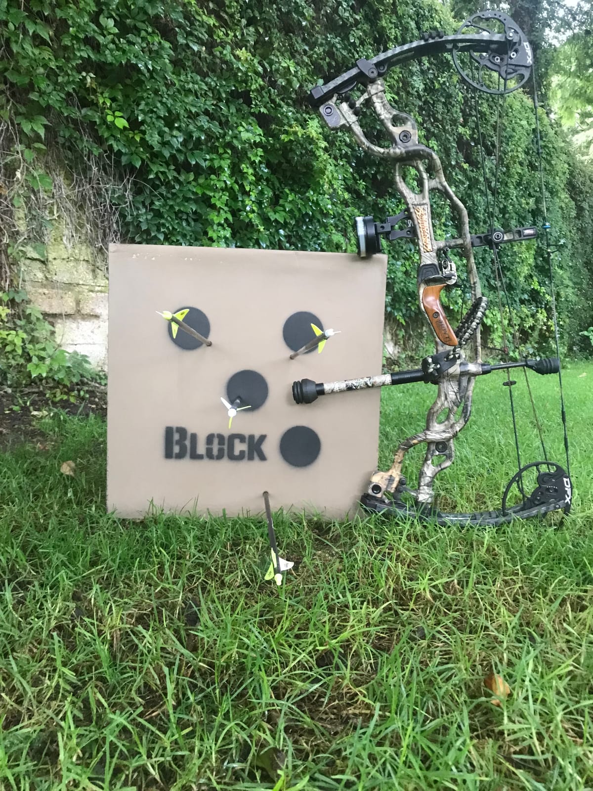 Block 6x6 Poly Fusion Archery Target 6-Sided, 18x18x16, Polyfusion Technology, Black customer photo 2