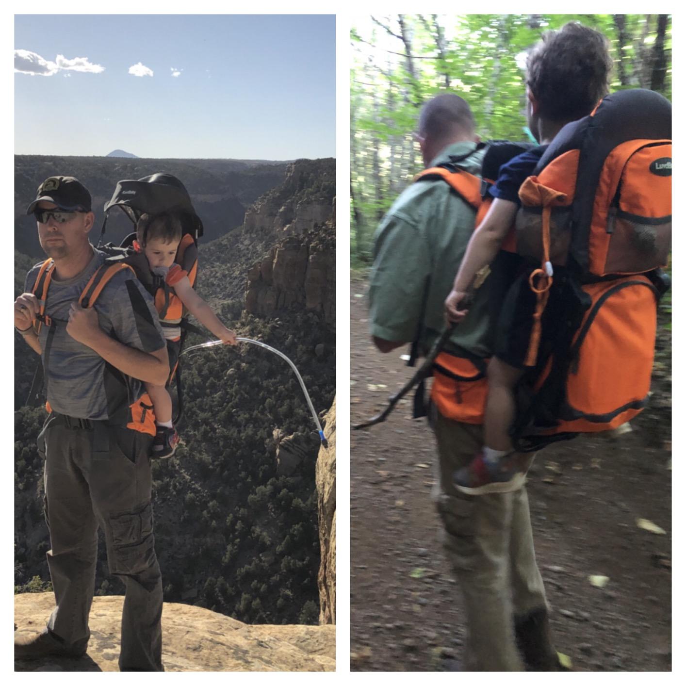 Hiking Baby Carrier Backpack - Toddler & Child Carrier customer photo 1
