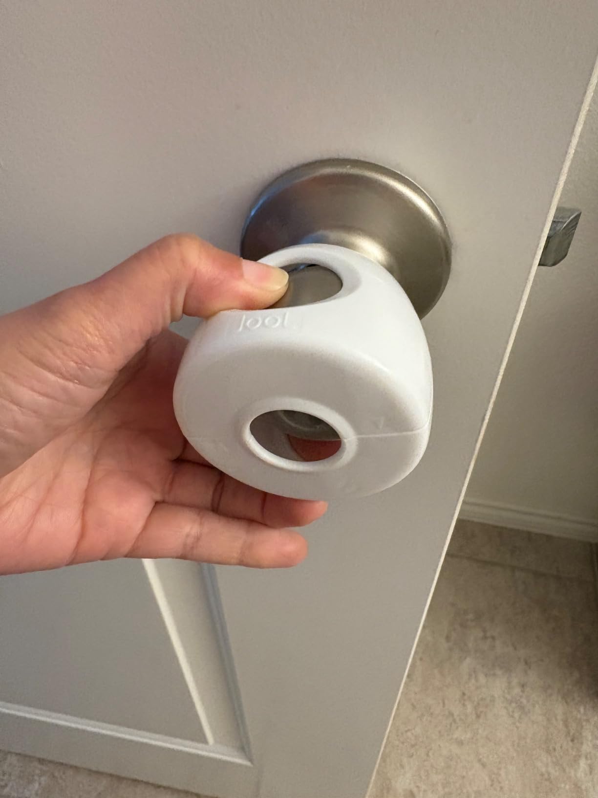 Jool Baby Door Knob Covers for Child Safety (4 Pack) - Easy to Install customer photo 2