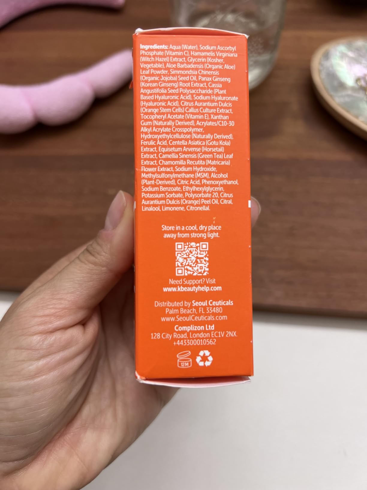 SeoulCeuticals Korean Skin Care 20% Vitamin C Serum for Face + CE Ferulic customer photo 2