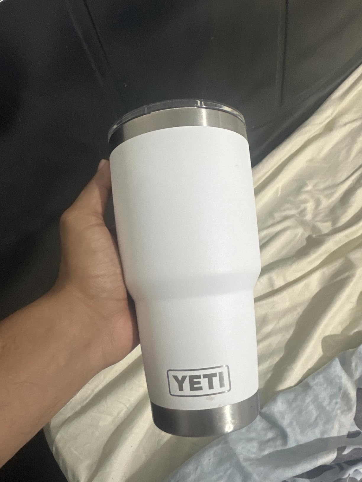 YETI Rambler 30 oz Stainless Steel Vacuum Insulated Tumbler w/ MagSlider Lid, Black customer photo 1