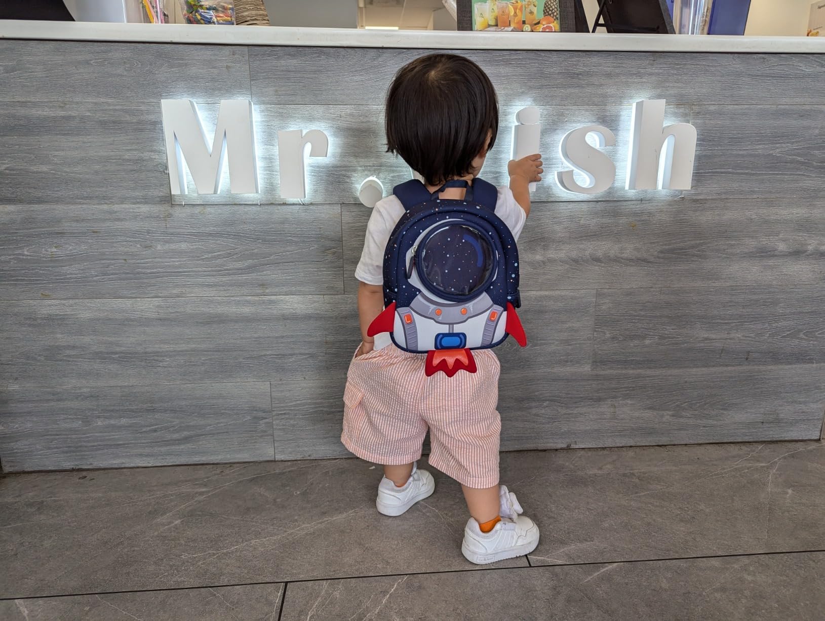 Toddler Rocket Backpack with Safety Harness Leash for Ages 1-3 customer photo 1