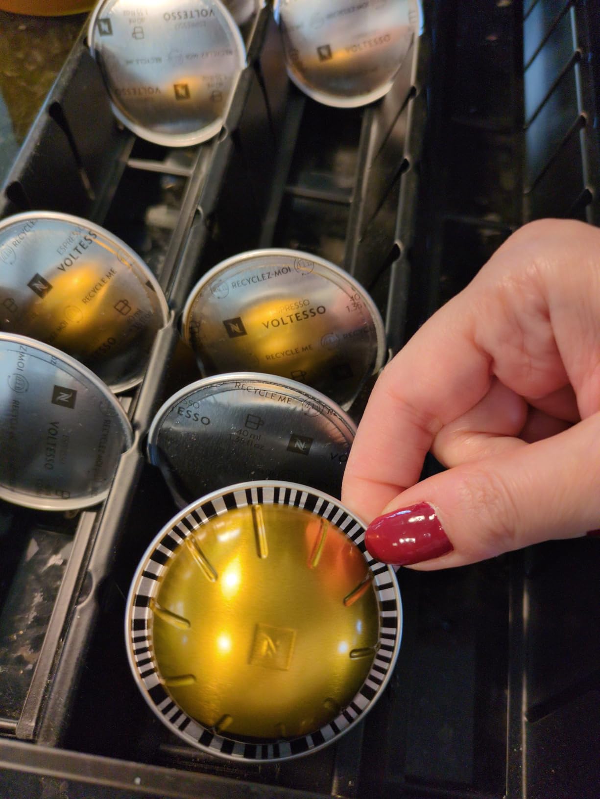 Nespresso Capsules Vertuo, Voltesso, Mild Roast Espresso, 50-Count Espresso Pods, Brews 1.35oz. customer photo 2