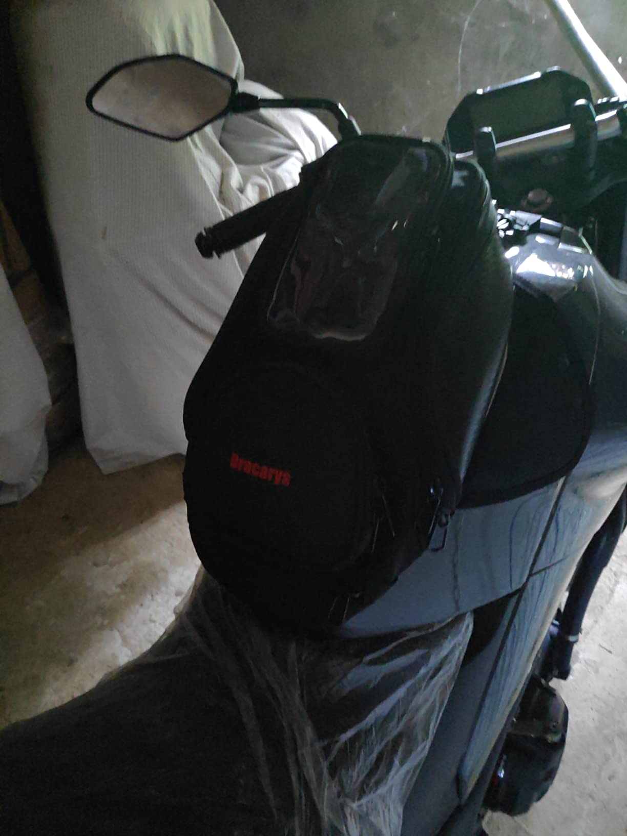 Dracarys Motorcycle Tank Bag Oxford Saddle Black Motorbike Bag - Strong Magnetic Bag for Honda Yamaha Suzuki Kawasaki Harley customer photo 2