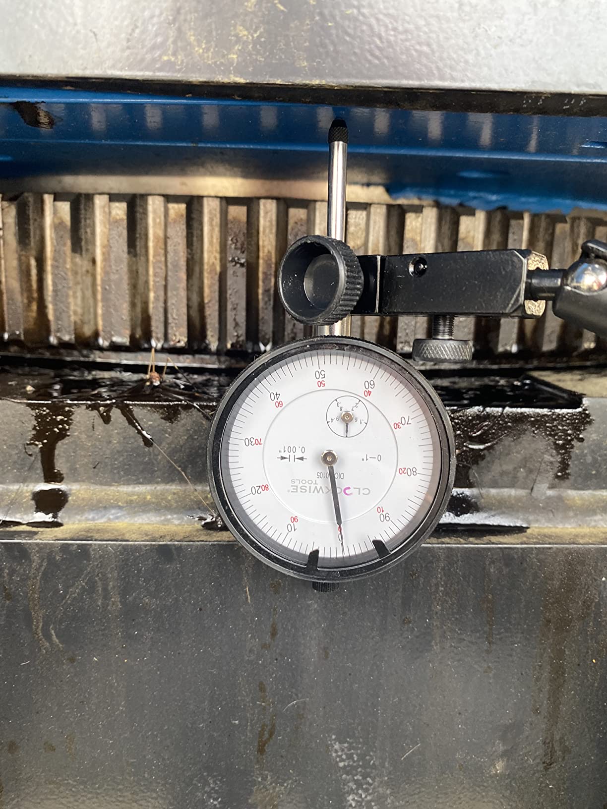Clockwise Tools Dial Indicator with Magnetic Base Holder Stand, DIMR-0105 0-1 inch customer photo 2