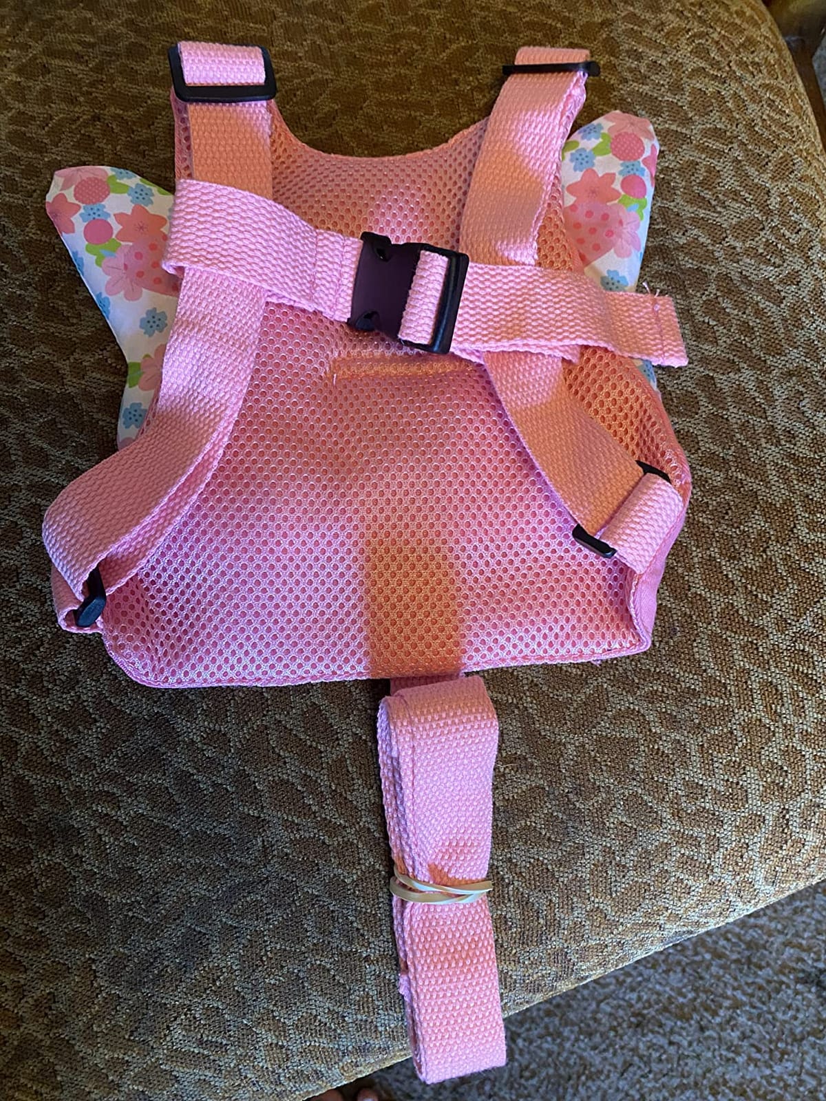 Toddler Leash Anti Lost Wrist Link, Butterfly Kids Safety Harness with 49 Steel Wires for Girls, Walking Wristband Belt for Baby Travel Outdoor Airport Mall Zoo customer photo 1