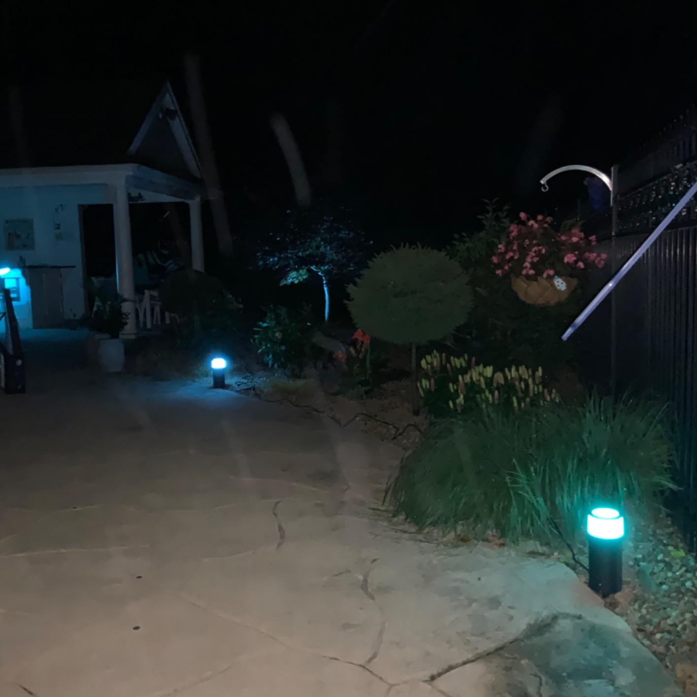 Philips Hue Calla Outdoor Pathway LED Light, 1-Pack customer photo 2