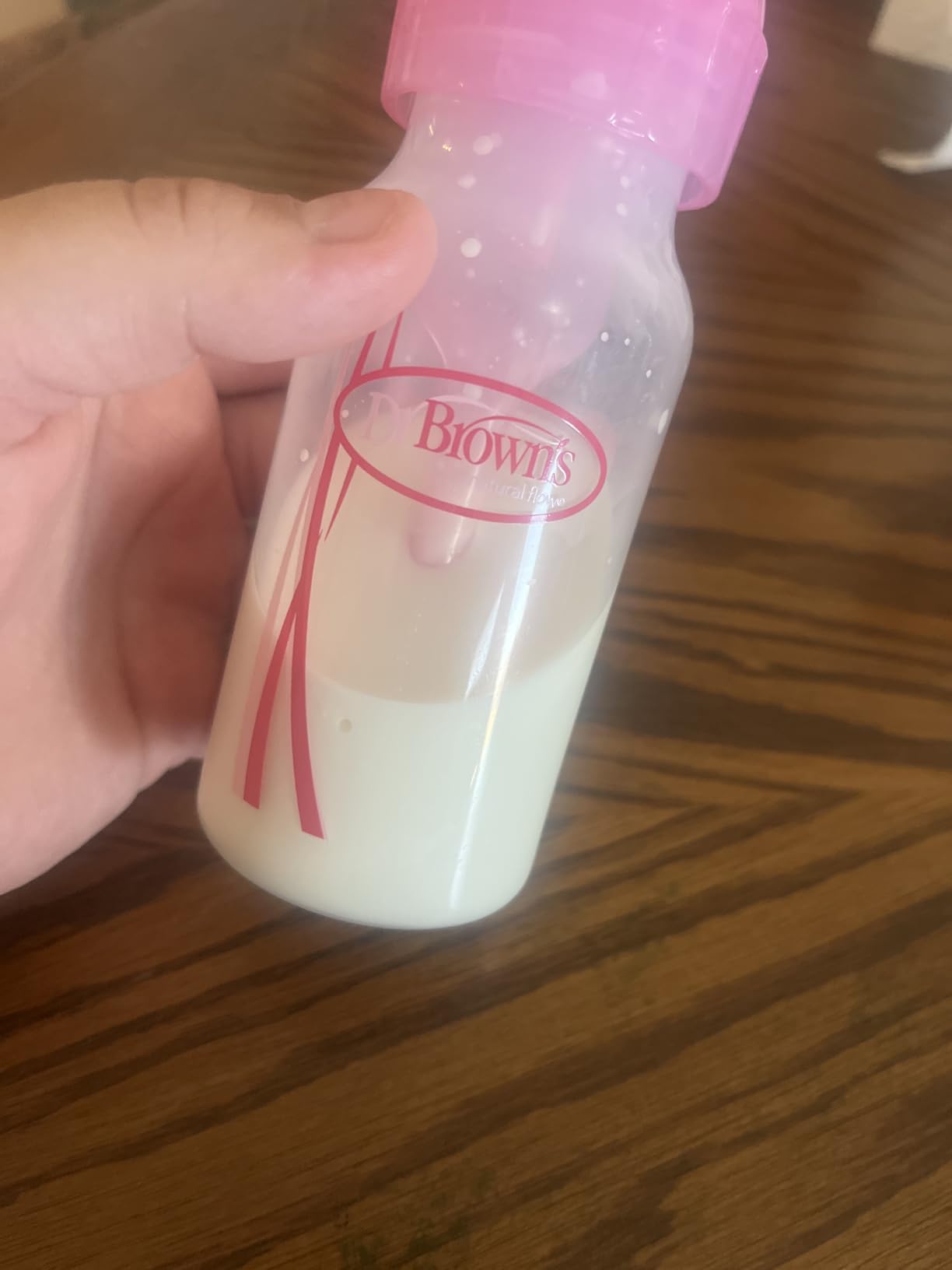 Dr. Brown's Narrow Breast to Bottle Pump & Store Feeding Set, Pink, 0m+ customer photo 2