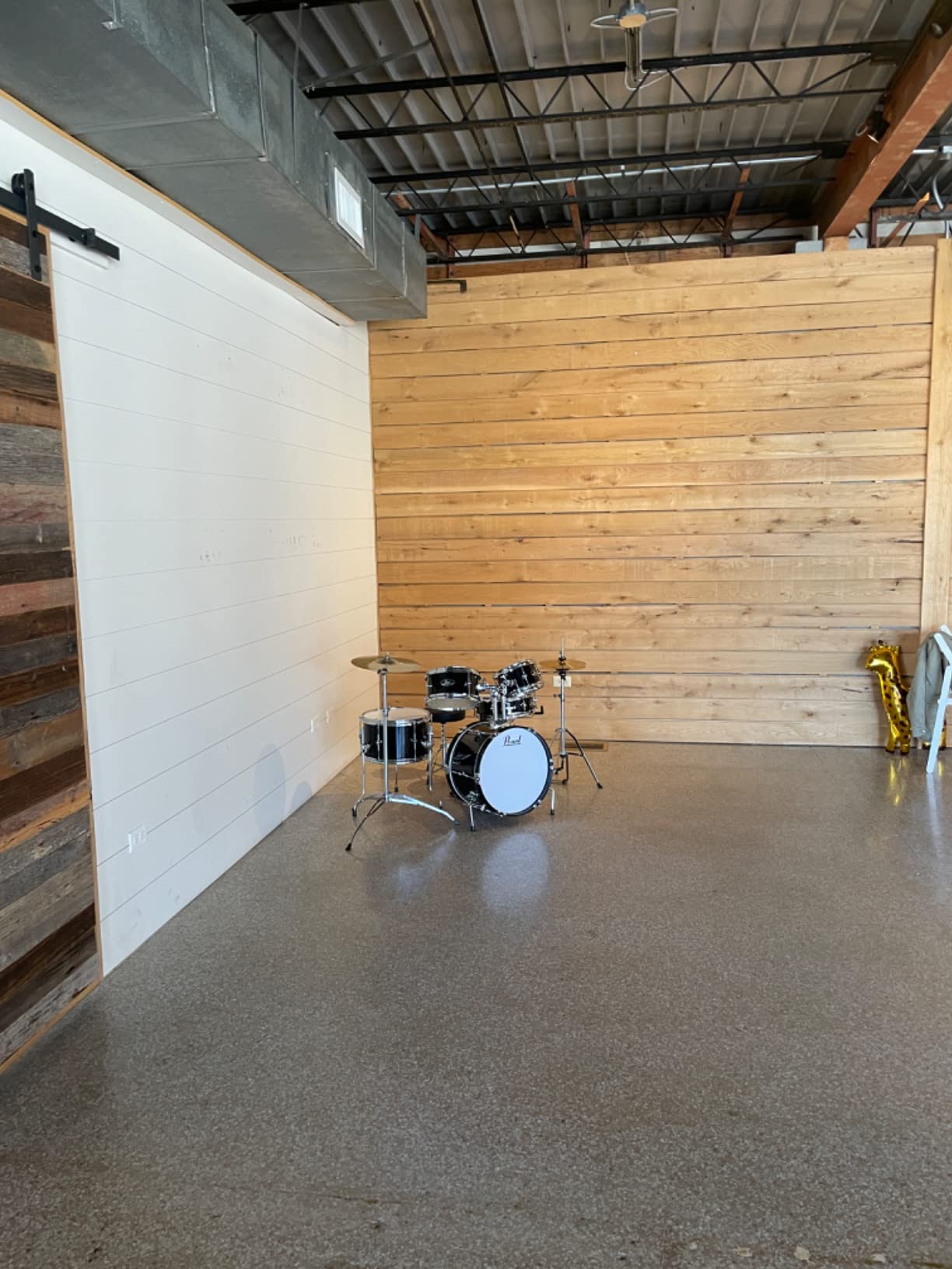 Pearl Roadshow Jr. 5 Piece Drum Set with Hardware and Cymbals, Gindstone Sparkle (RSJ465C/C708) customer photo 2