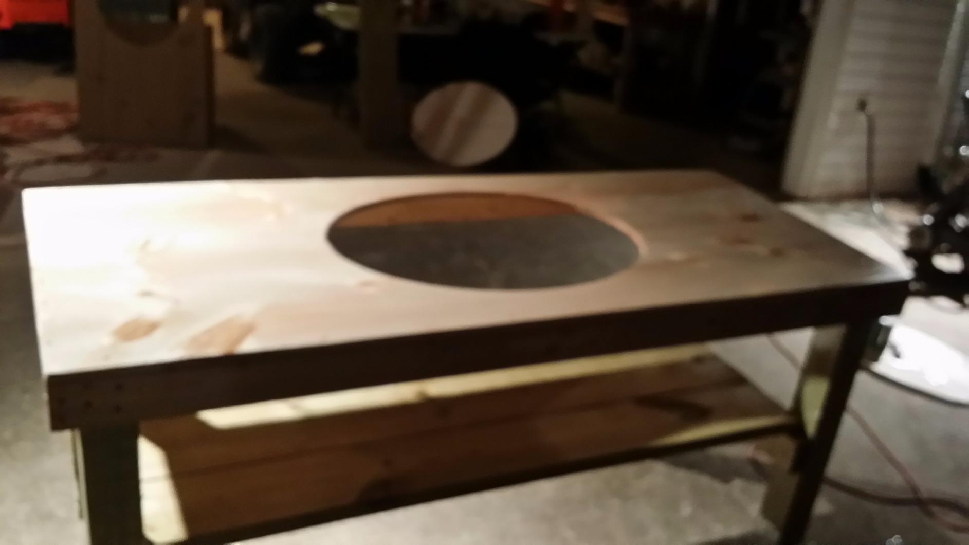 Rockler Router Circle Cutting Jig, Easy Plunge Router Guide for Woodworking customer photo 2