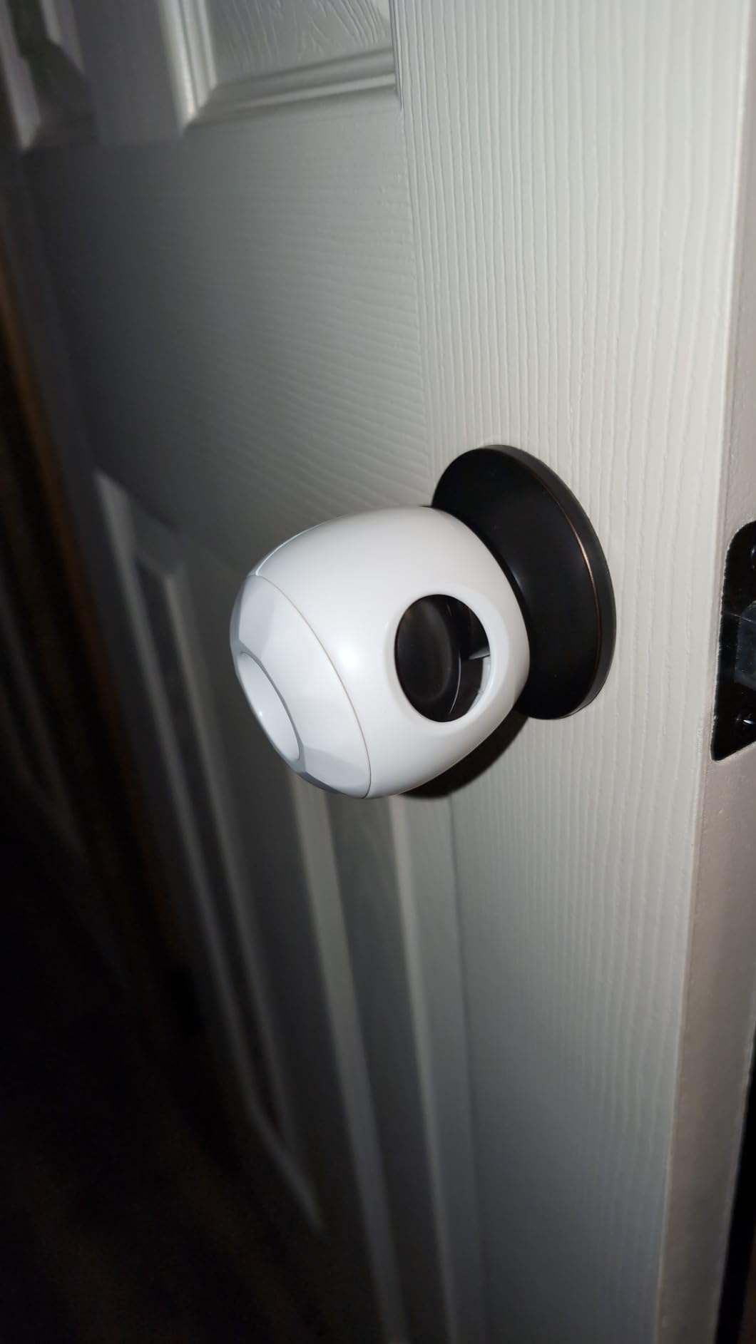 Driddle Door Knob Safety Cover for Kids - 5 Pack - Baby Proof Door Knob Covers - Door Locks for Kids Safety Child Proof - White customer photo 2