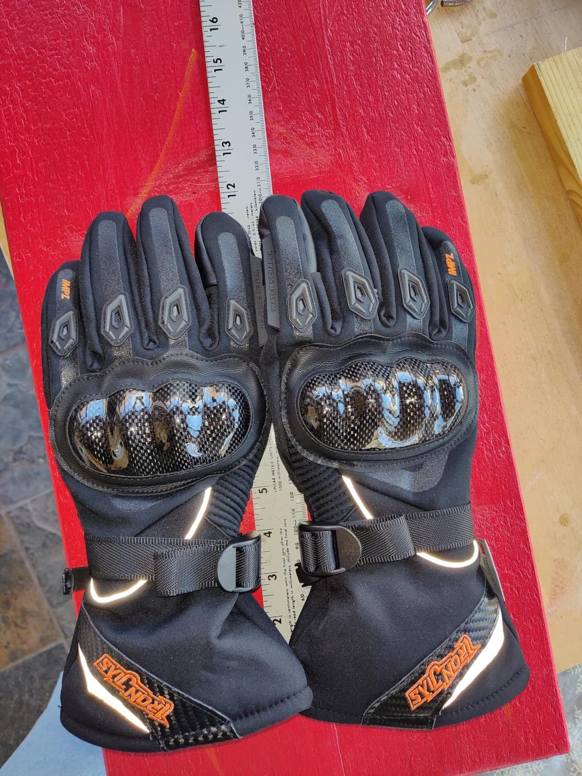 BORLENI Winter Motorcycle Gloves for Men Touchscreen CE Level 1 KP customer photo 1