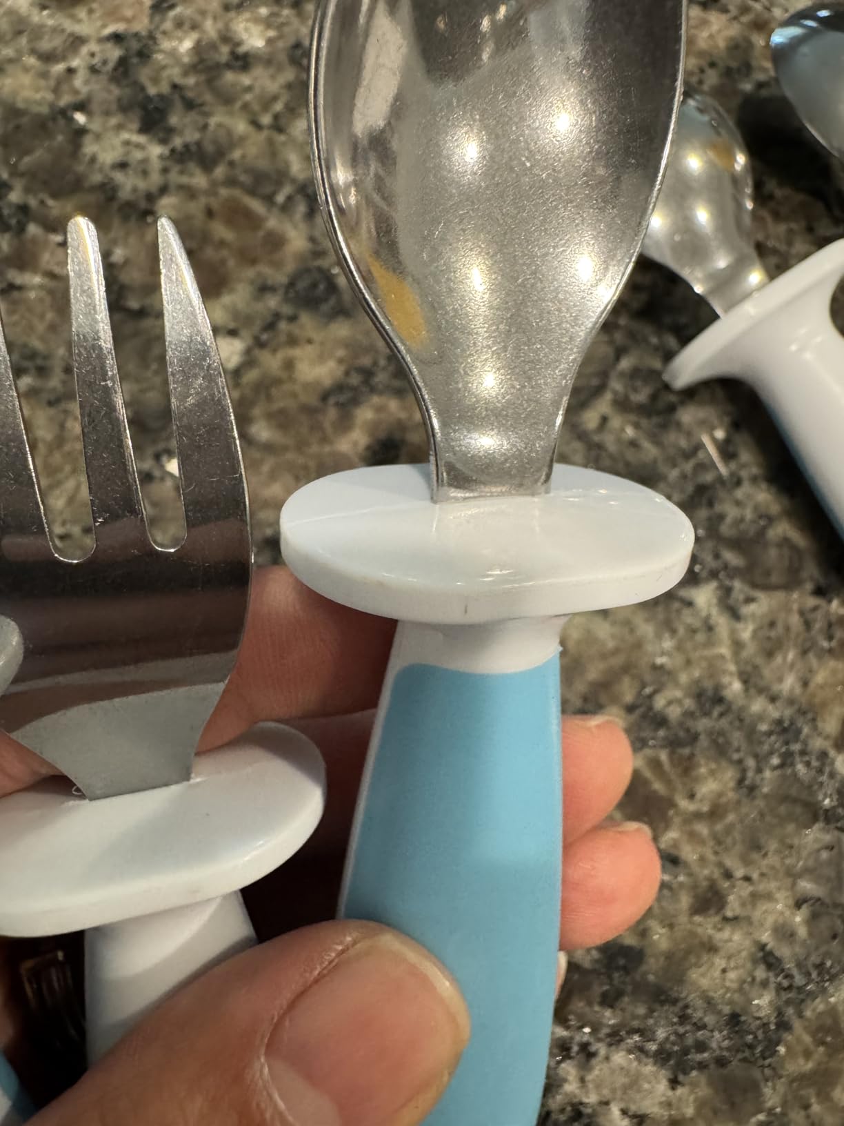 Munchkin® Raise™ Toddler Fork and Spoon Set, BPA Free, 4 Pack customer photo 1