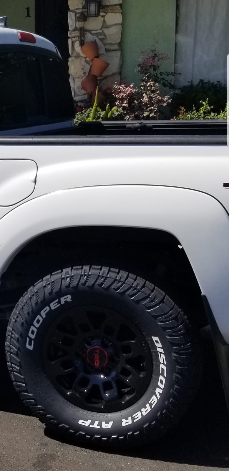 Genuine Toyota Tacoma TRD Pro 16-In. Alloy Wheel - Gloss Black w/Center Cap (Fits: 2005 & Newer Tacoma / 2007-2014 FJ Cruiser / 1999 & Newer 4Runner) (4) customer photo 1