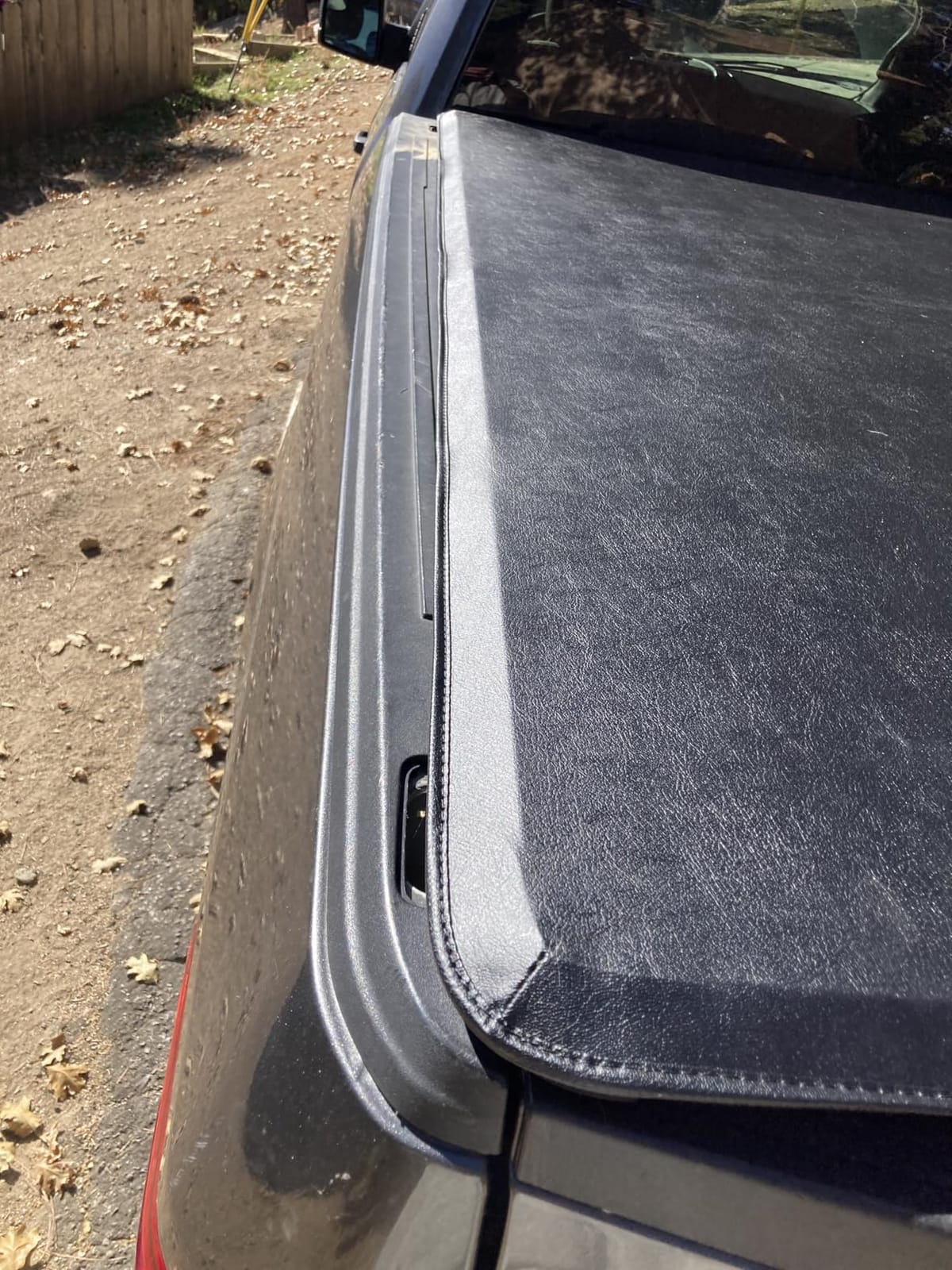 MOSTPLUS 6.5FT Quad 4-Fold Soft Folding Truck Bed Tonneau Cover Compatible for 2015-2025 2026 Ford F150 F-150 Bed Fourth Fold Styleside (78Inch) customer photo 1