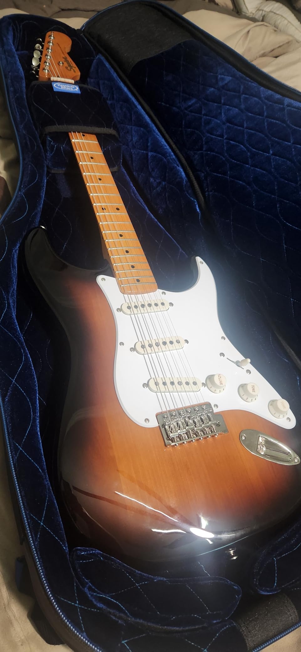 Squier Classic Vibe 50s Stratocaster Electric Guitar, 2-Color Sunburst customer photo 1