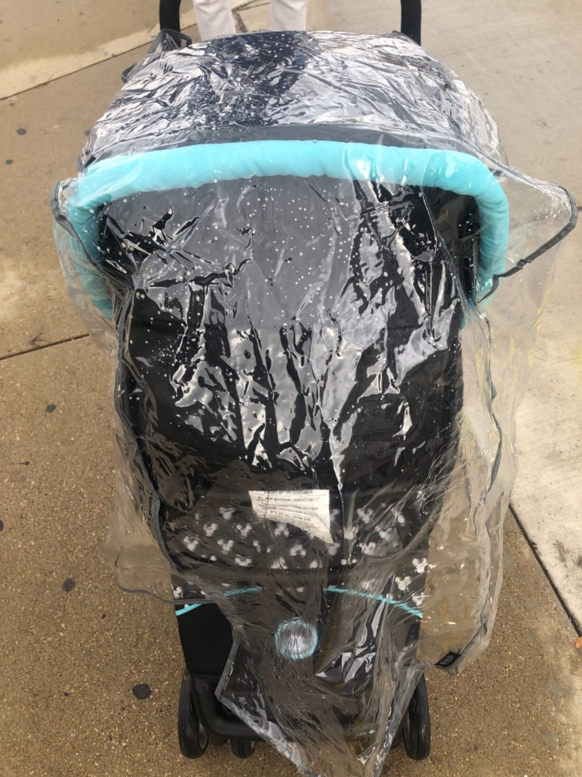 Graco Stroller Rain Cover, Waterproof Windproof Universal Fit with Pocket customer photo 1