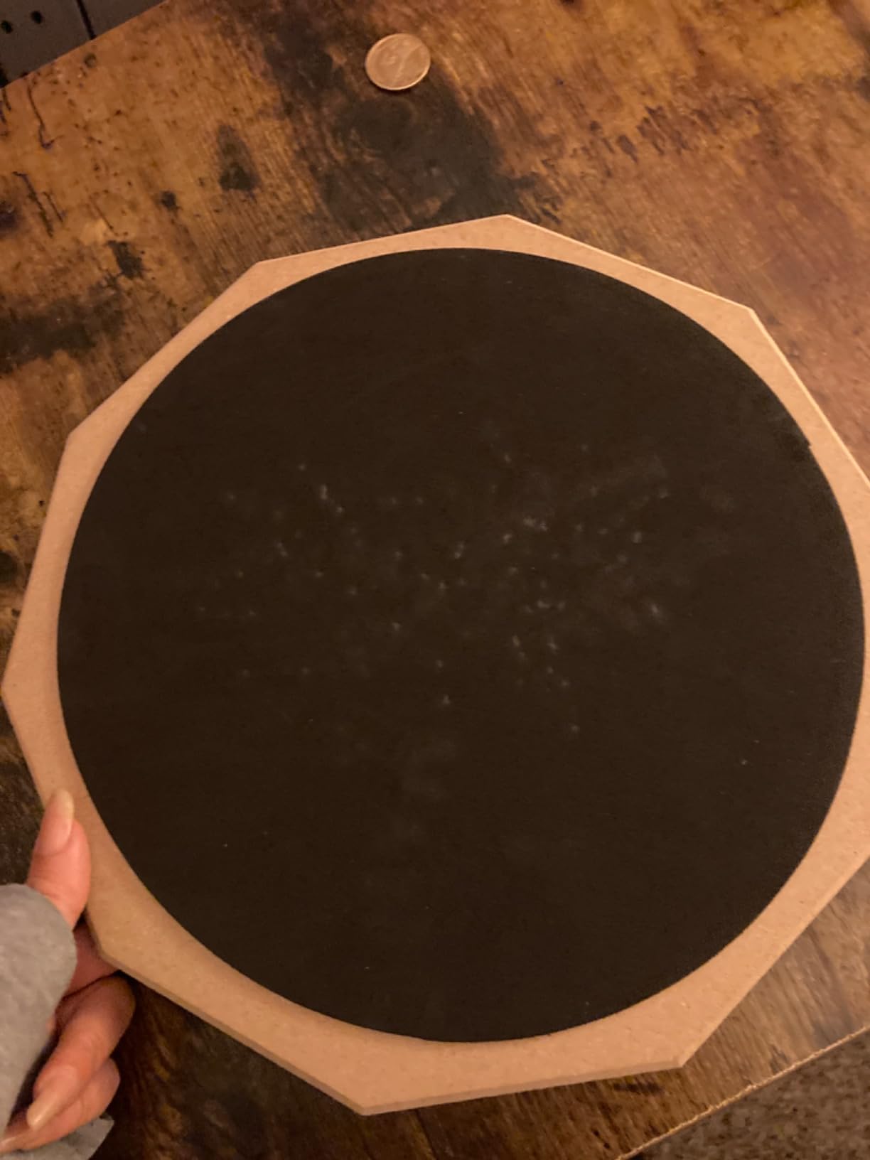 Donner Drum Practice Pad 8 Inches, Silent Practice Drum Pad 2-Sided customer photo 1