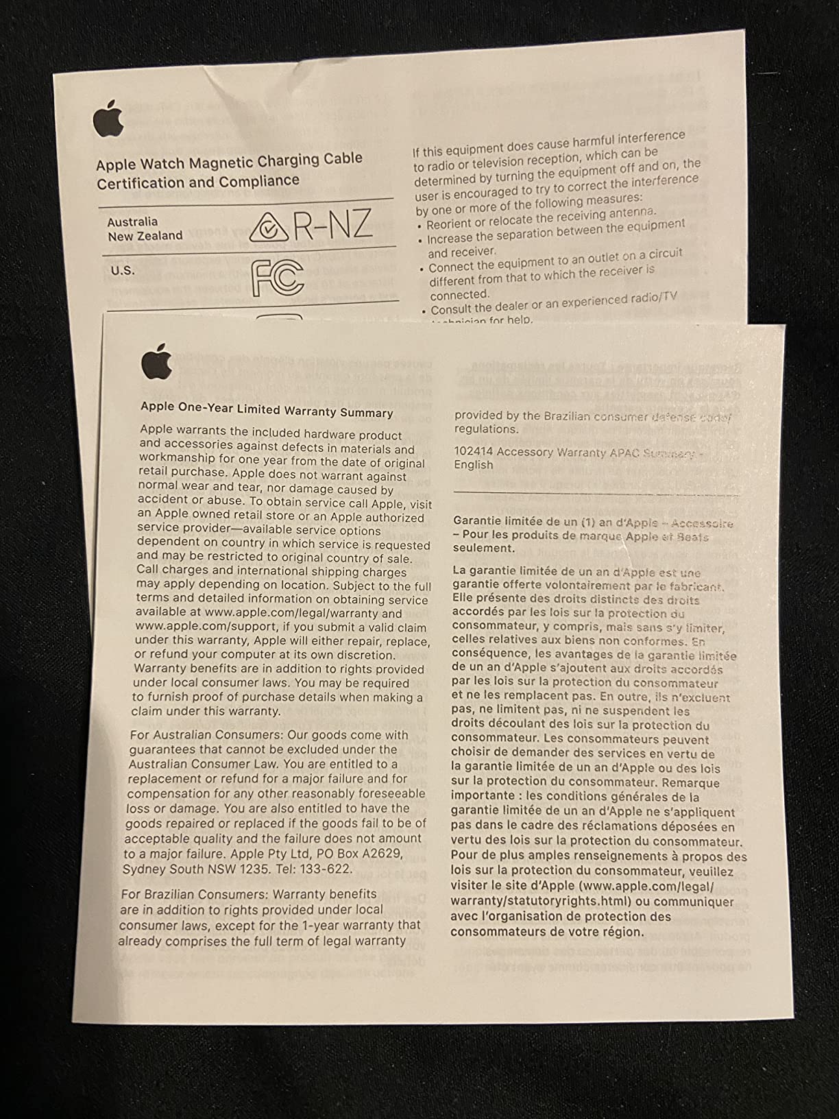 Apple Watch Magnetic Charging Cable (1m) customer photo 1