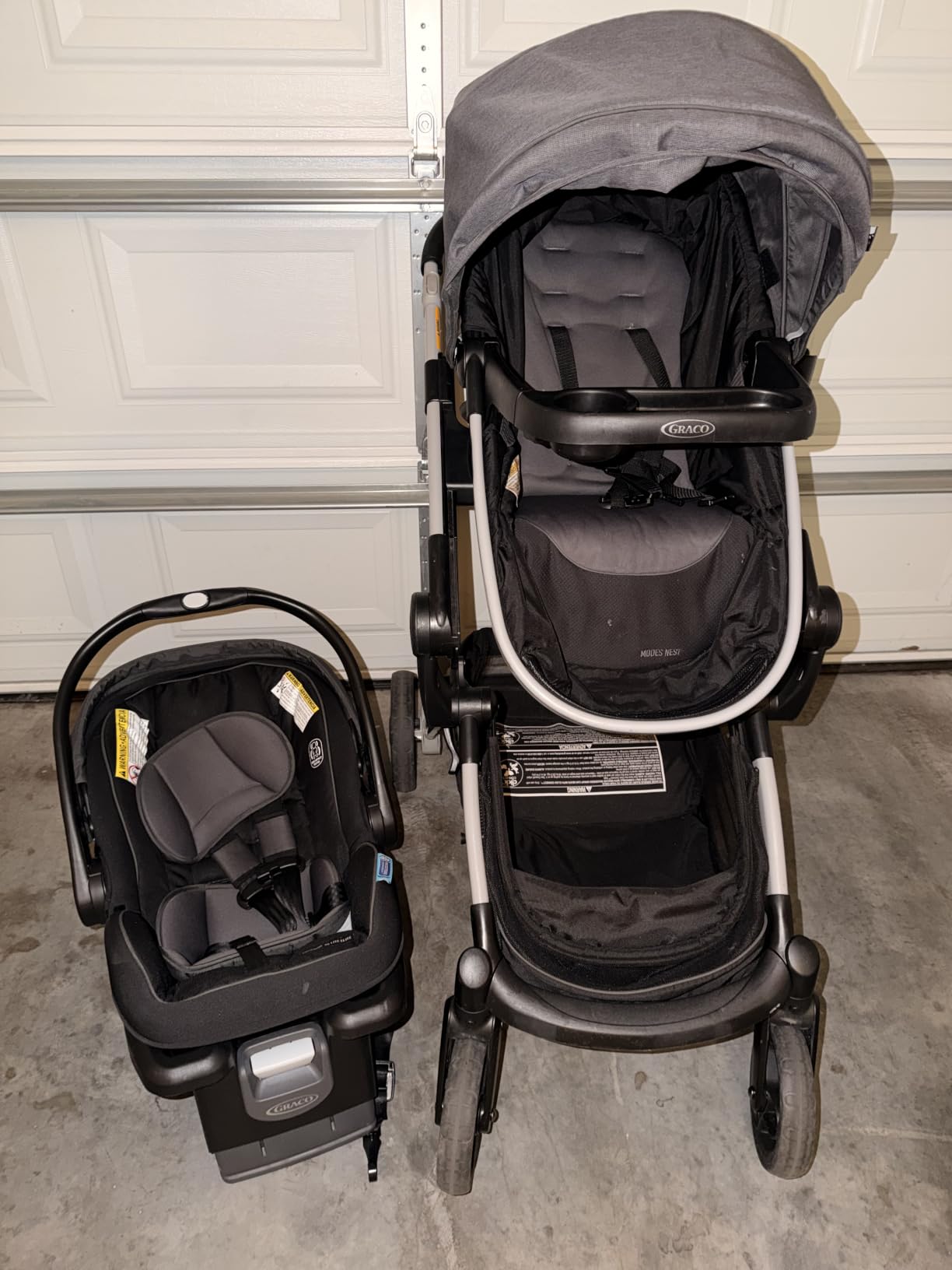 Graco Modes Nest 3-in-1 Travel System (Stroller & Car Seat), Bayfield customer photo 2
