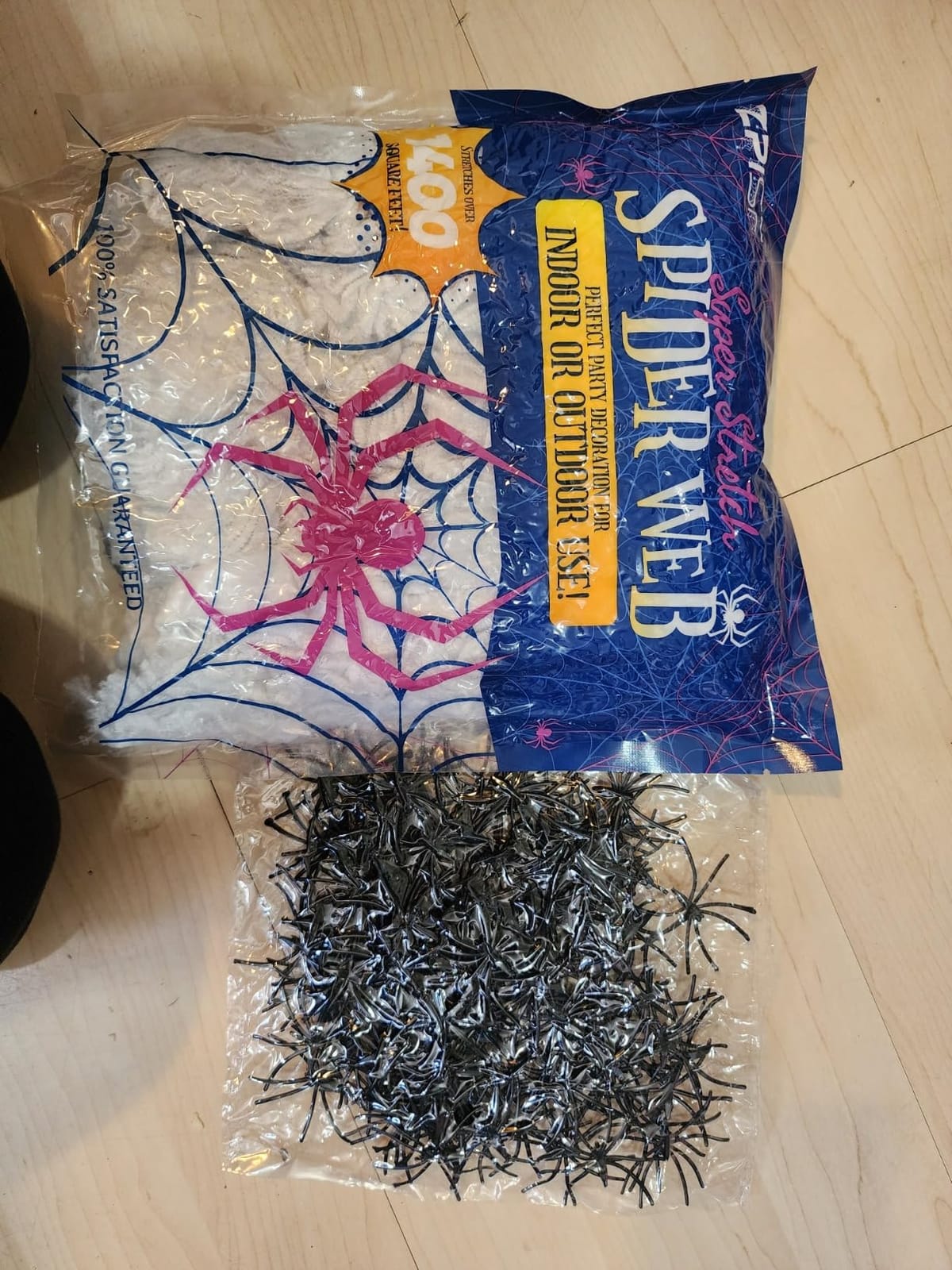 ZPISF Stretchy Spider Webs customer photo 2