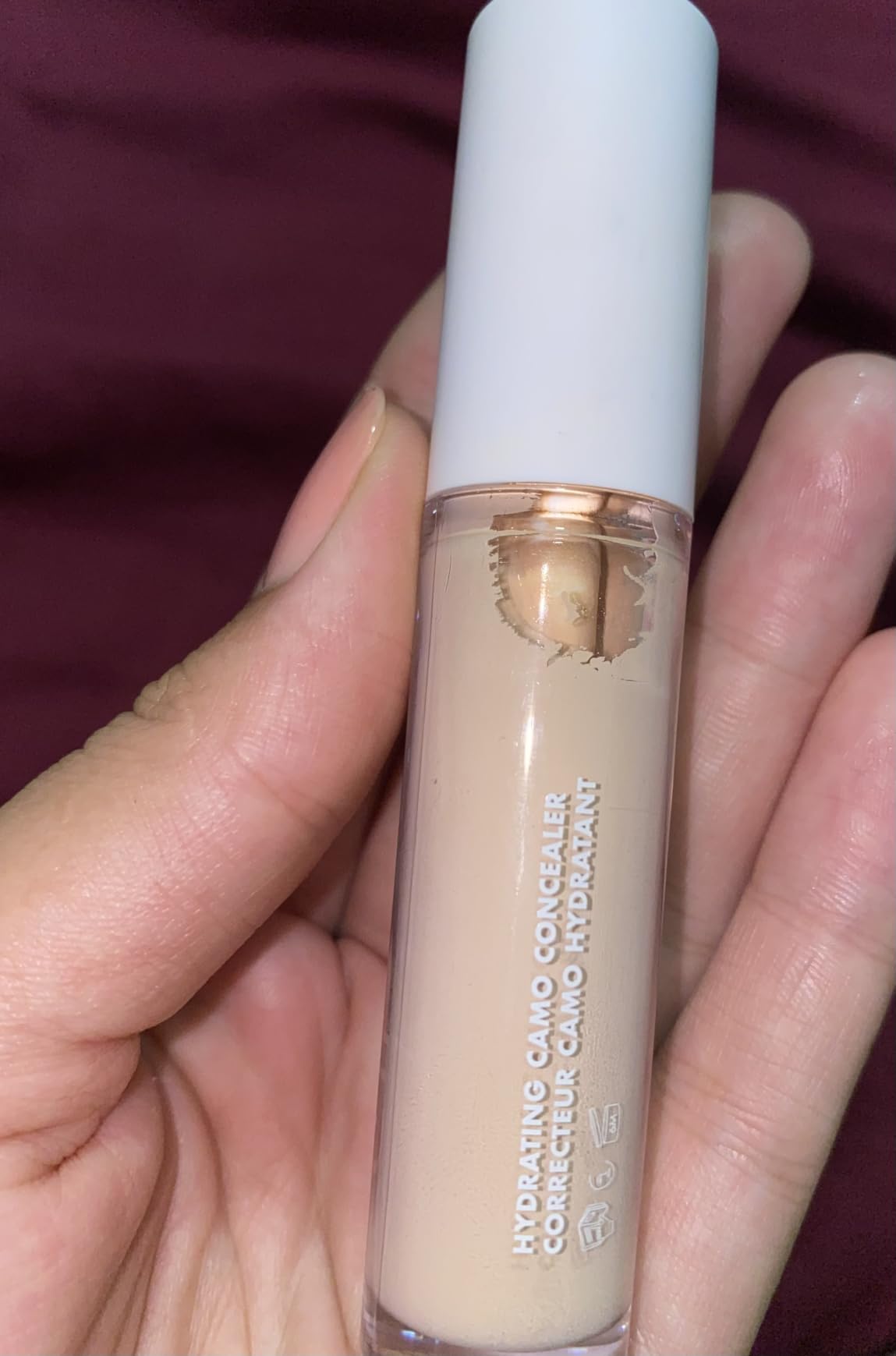 e.l.f. Hydrating Camo Concealer, Full Coverage, Light Sand customer photo 1