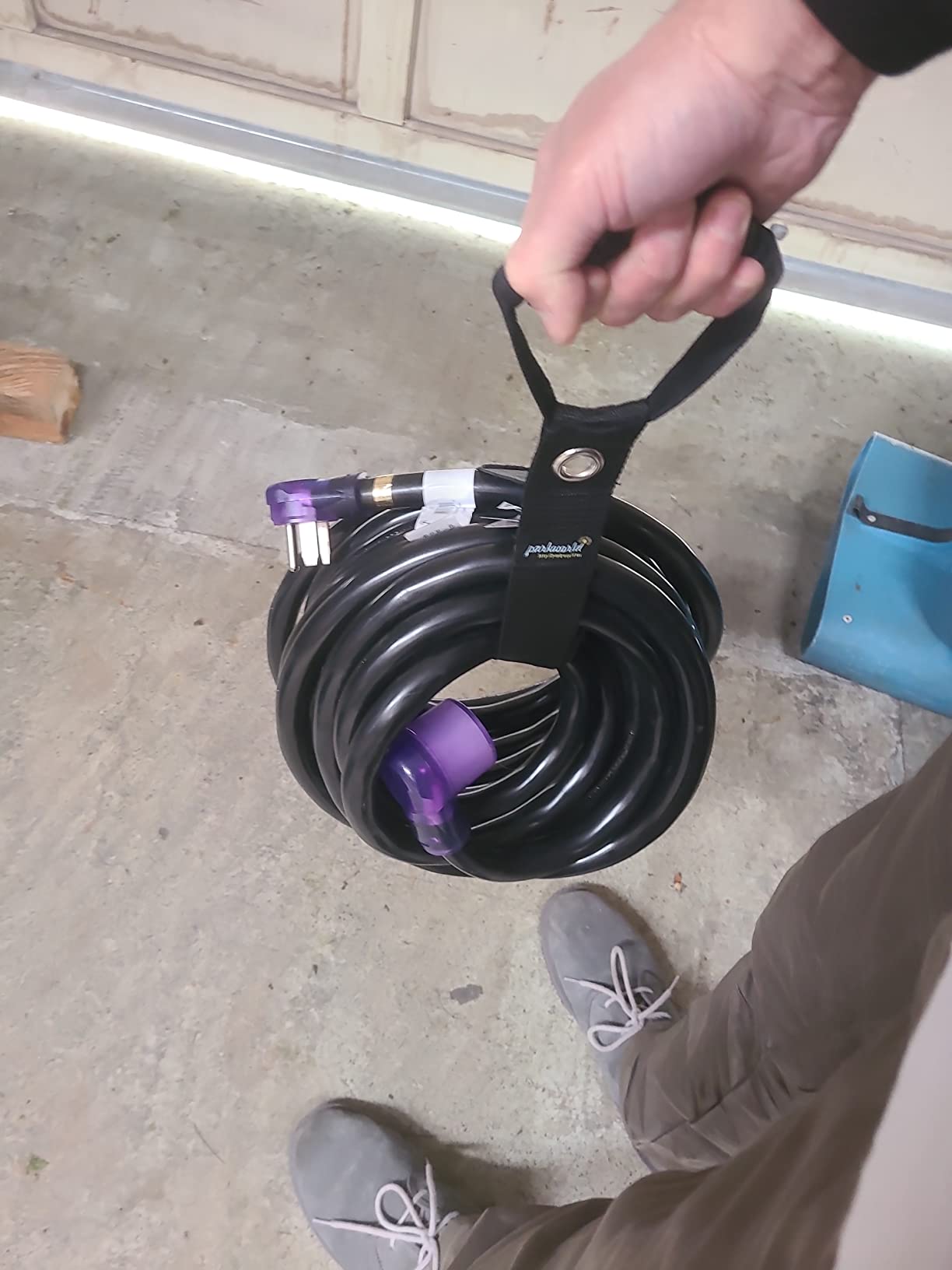 Parkworld 6AWG NEMA 6-50 Extension Cord 50 AMP, 250-Volt 6 Gauge Welder Extension Cord 50A 3-Prong 6-50P to 6-50R (50FT) customer photo 1