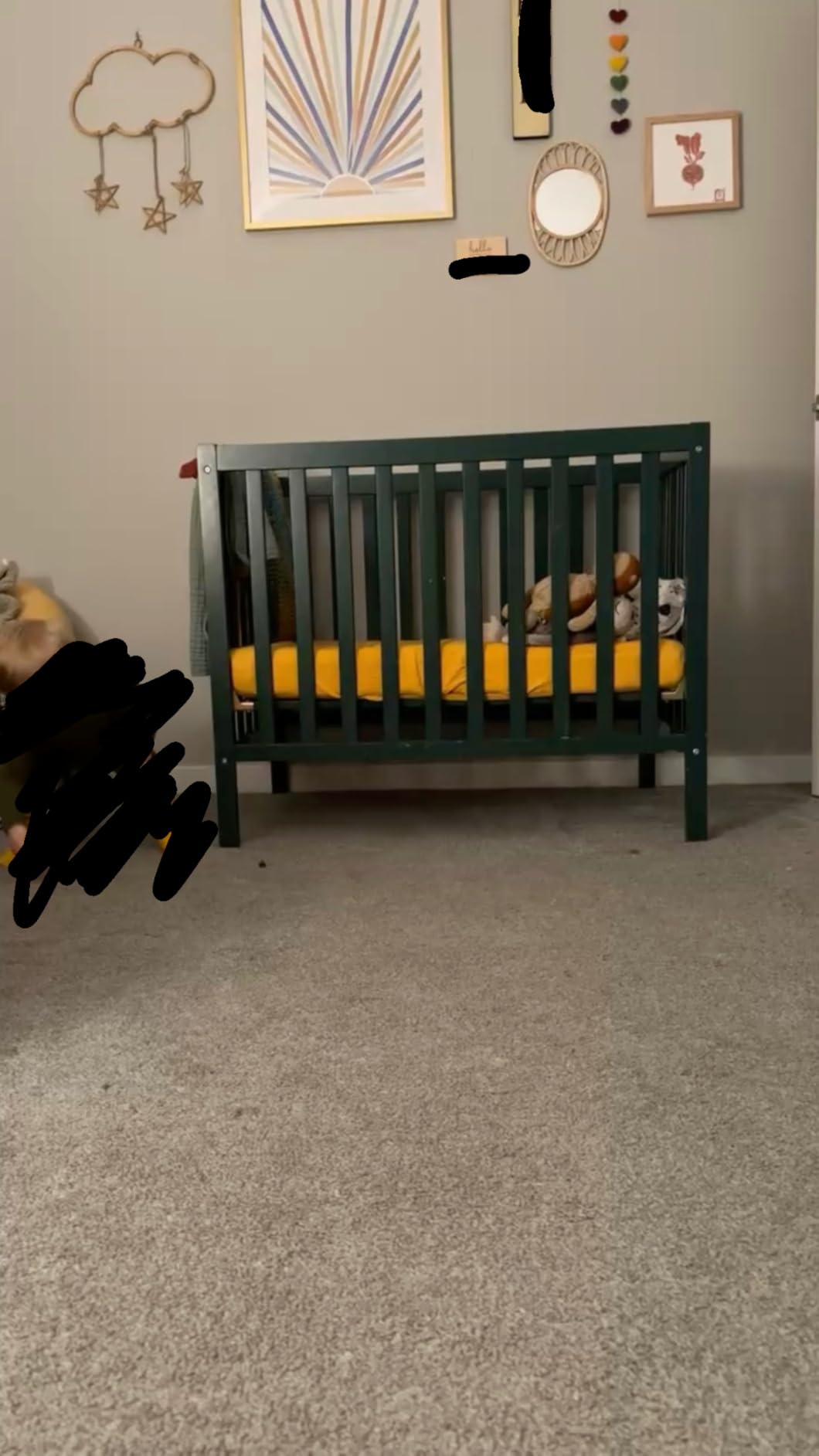 Dream On Me Edgewood 4-in-1 Mini Crib, Converts to Twin, GREENGUARD Gold customer photo 1