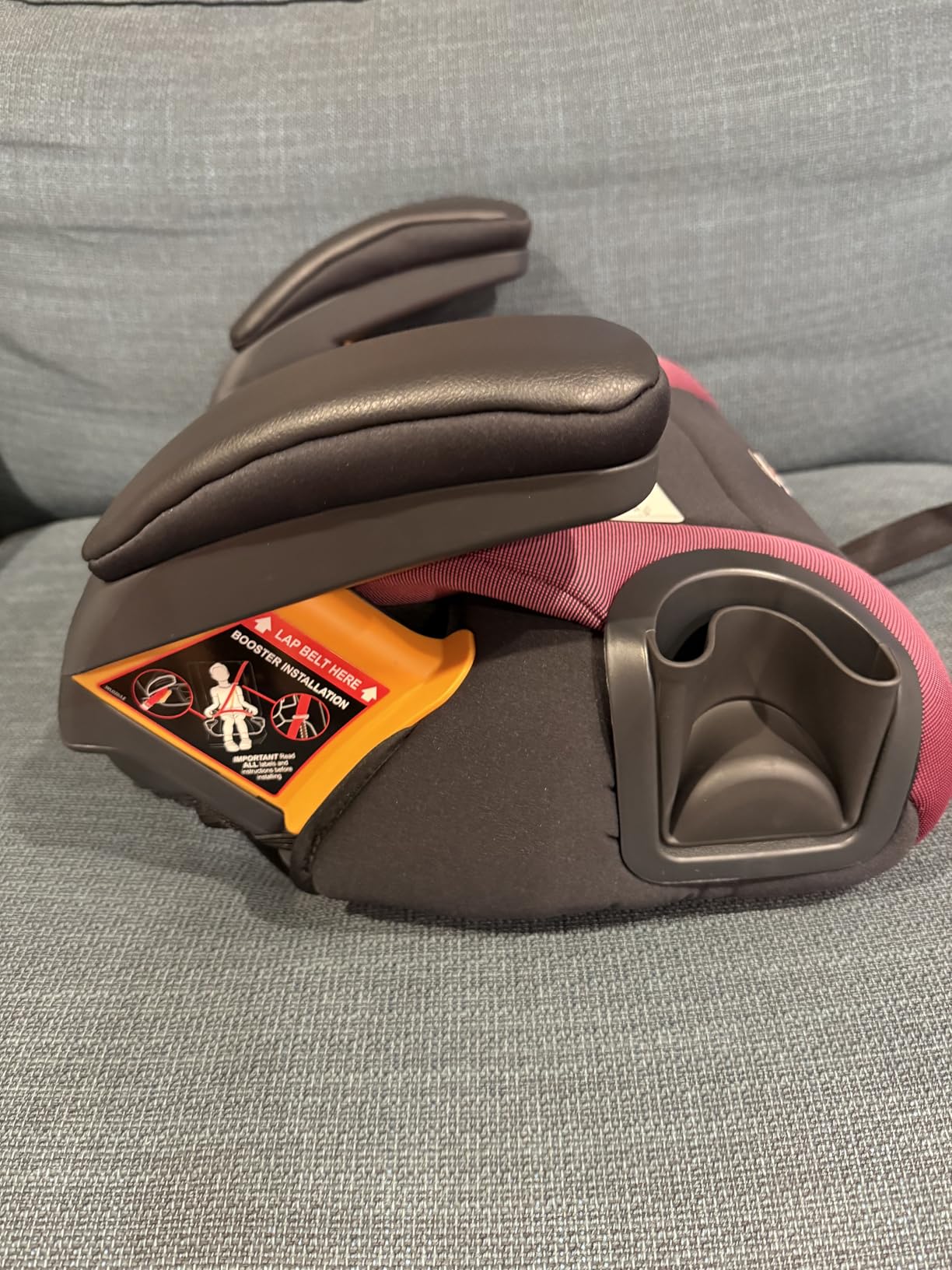 Chicco GoFit Plus Backless Booster Seat, with Quick-Release Latch customer photo 2