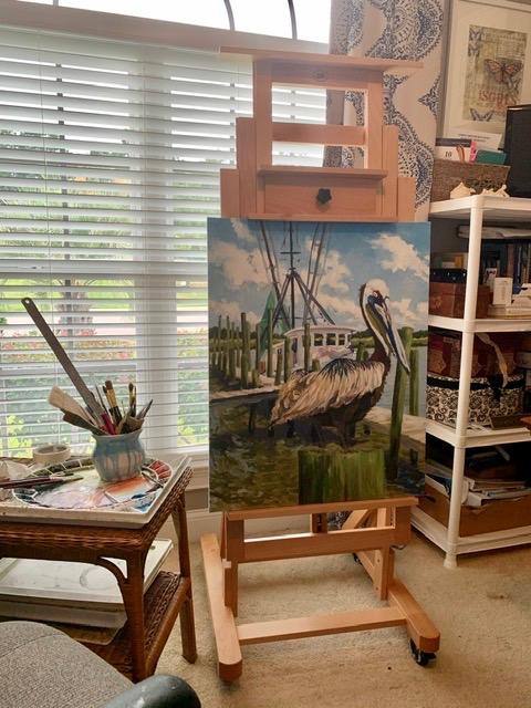 MEEDEN Movable Large H-Frame Easel: Holds Art Canvas Up to 79