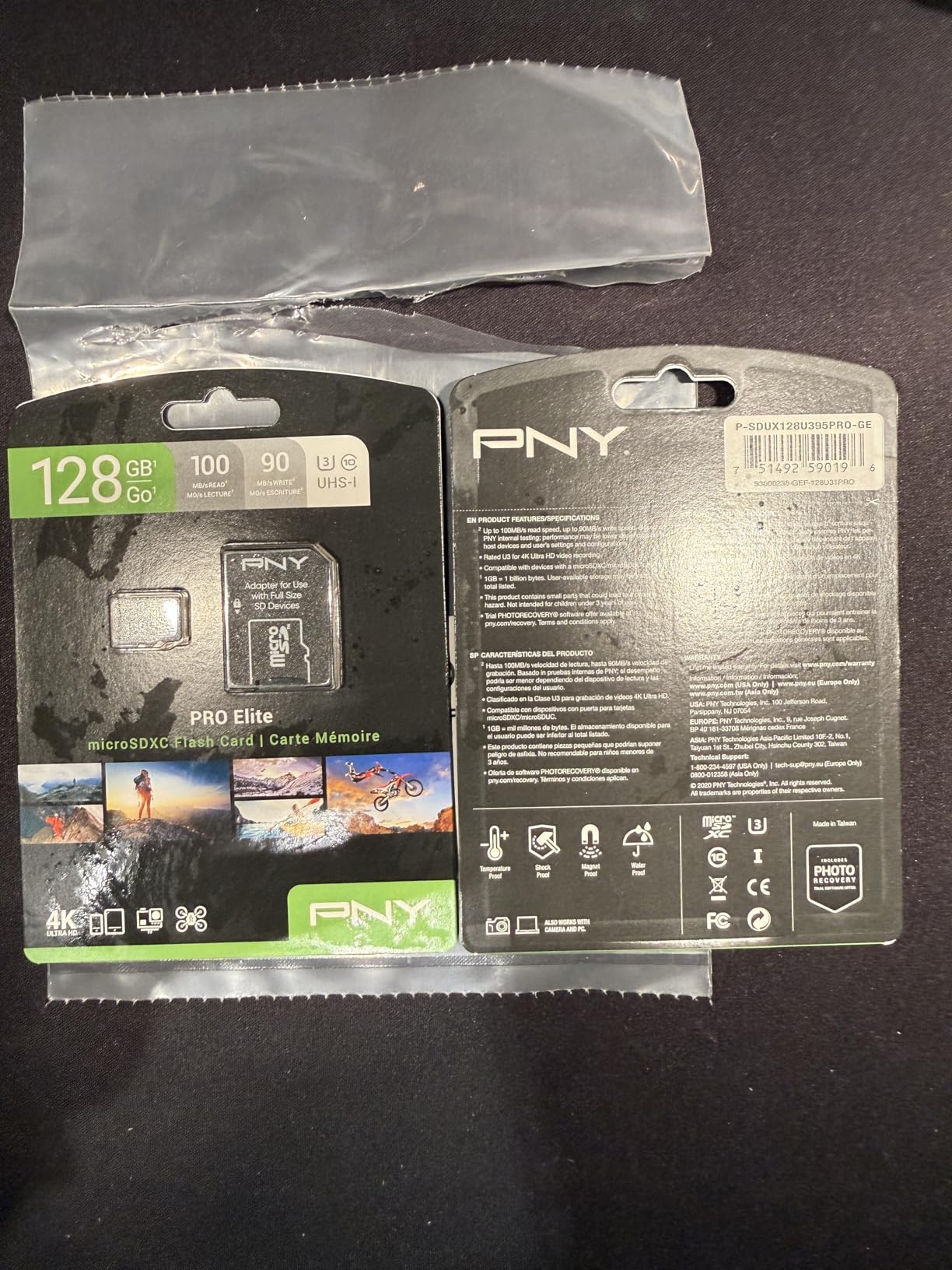 PNY 1TB PRO Elite C10 U3 V30 A2 microSDXC Flash Memory Card, 4K UHD customer photo 2