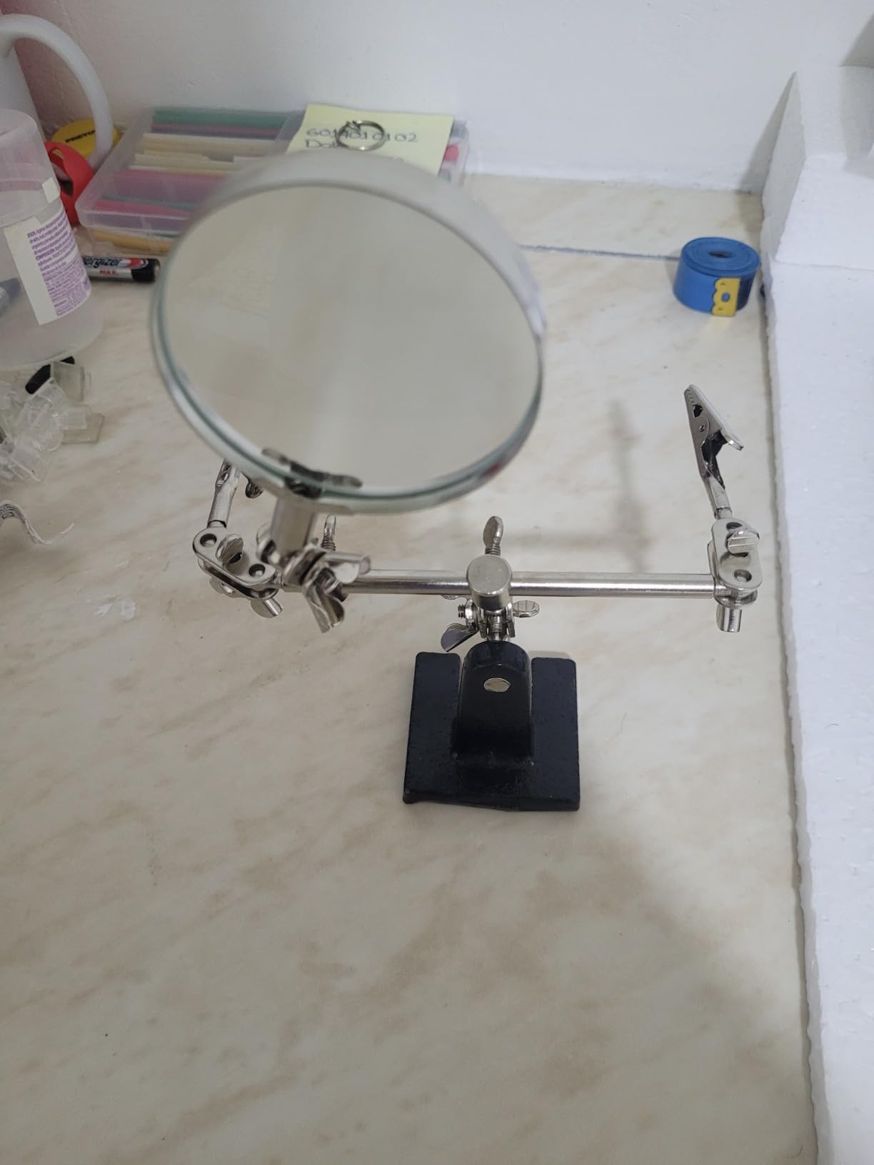 AORAEM Helping Hands Magnifier with Dual Adjustable Alligator Clips customer photo 1