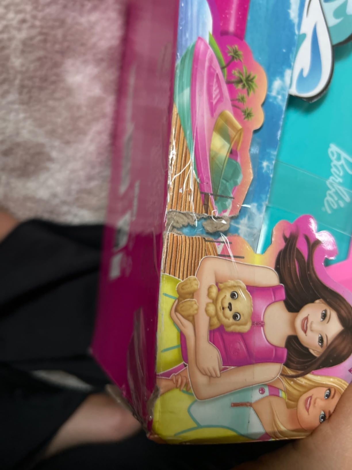 Barbie Boat with Puppy and Themed Accessories, Floats in Water customer photo 1