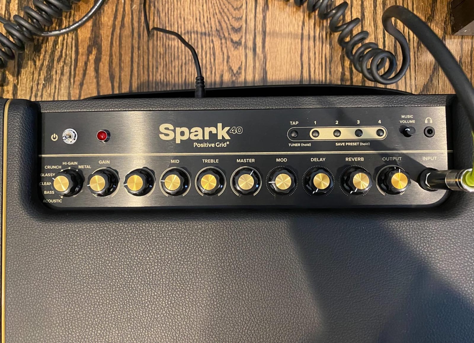 Positive Grid Spark 40-Watt Combo Practice Guitar Amplifier Electric Bass and Acoustic Guitar Amp with Spark Mobile App customer photo 2