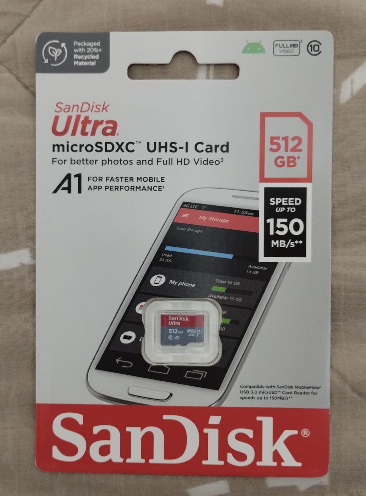 SanDisk 32GB Ultra® microSDHC 120MB/s A1 Class 10 UHS-I customer photo 2