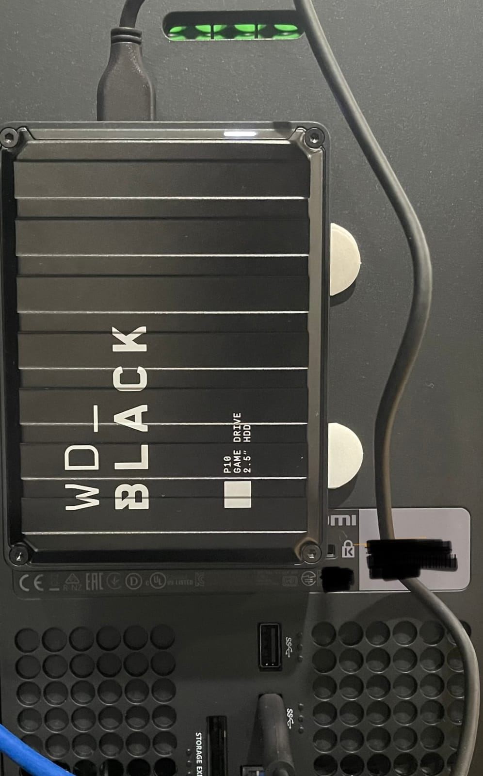 WD_BLACK 4TB P10 Game Drive for Xbox - 1-Month Xbox Game Pass, Portable External Hard Drive for On-The-Go Access To Your Xbox Game library - WDBA5G0040BBK-WESN customer photo 2