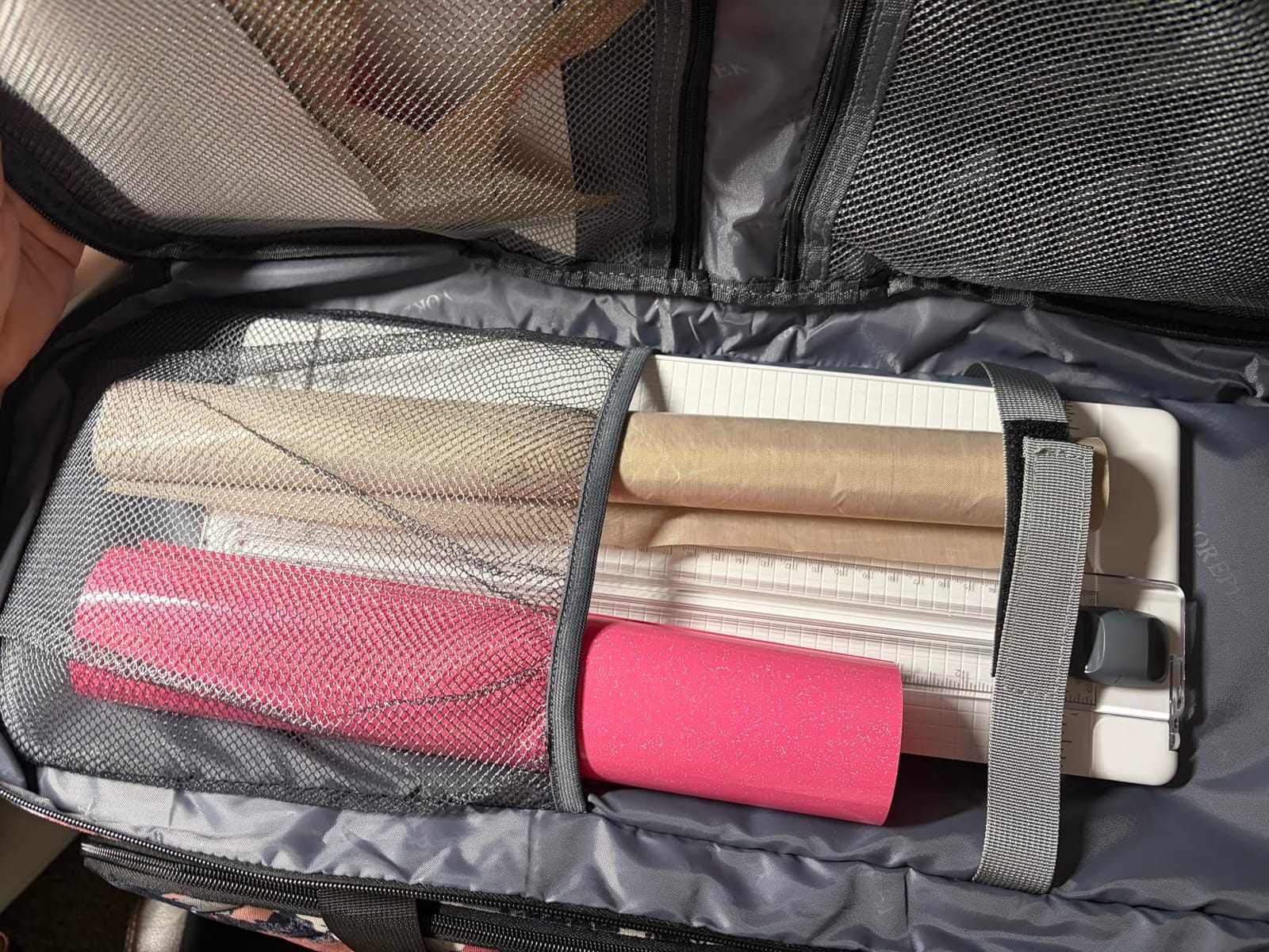YOREPEK Carrying Case for Cricut Maker 5/4/3, Explore 5/4/3 with Dust Cover customer photo 2