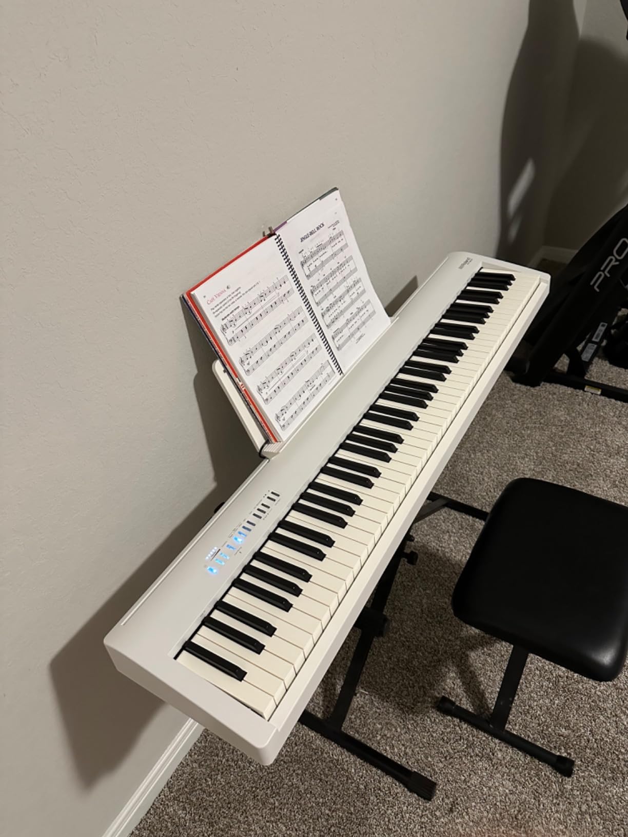 Roland FP-60X | Pro Performance 88-Note Digital Piano | Built-In Powerful Amplifier & Custom Stereo Speakers | Onboard Sound Customization | Curated Tones & FX | Bluetooth & MIDI Connectivity | Black customer photo 1