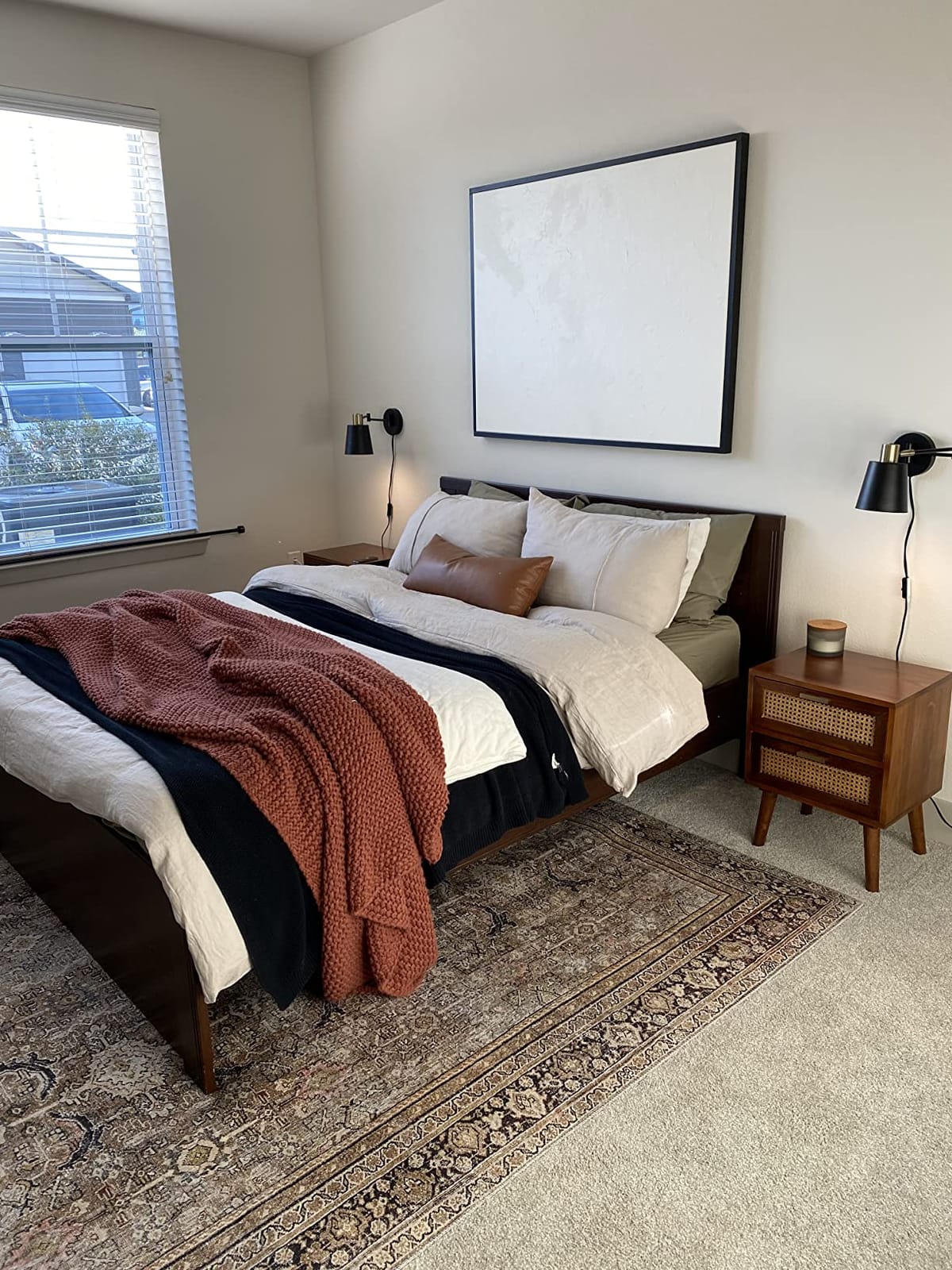 Ivellow Pure Linen Duvet Cover Queen Size, 100% Washed French Flax 3 Pieces customer photo 2