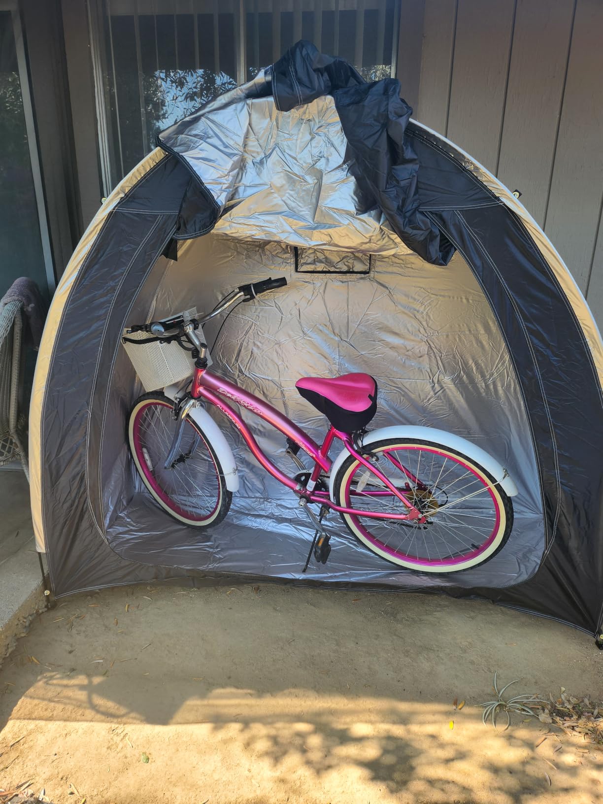 Bike Cover Storage Tent, Outdoor Portable Storage Tent customer photo 1