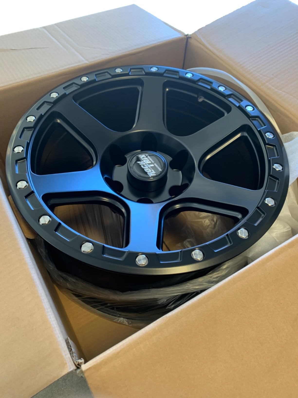 RockTrix RT112 17 Inch Wheel 17x9 6x139.7 6x5.5, 12mm Offset, 106.1mm Bore customer photo 2