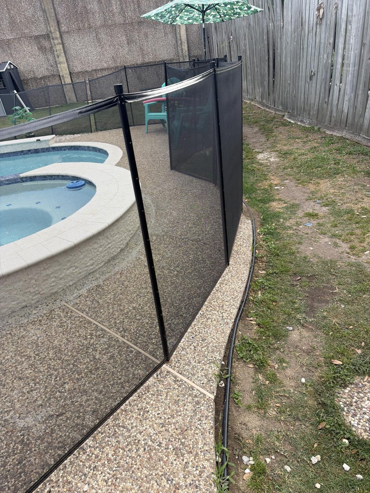 VINGLI Pool Fence 4Ft x 12Ft, Swimming Safety Fencing for Inground Pools customer photo 1