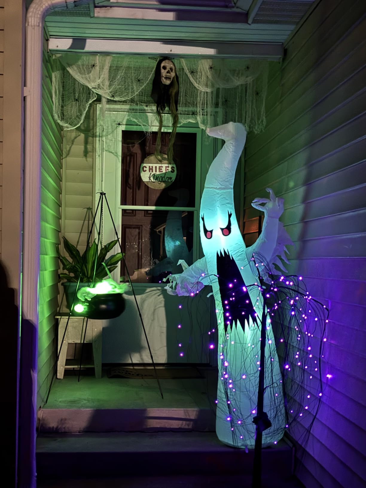 GOOSH Giant Inflatable Ghost customer photo 2