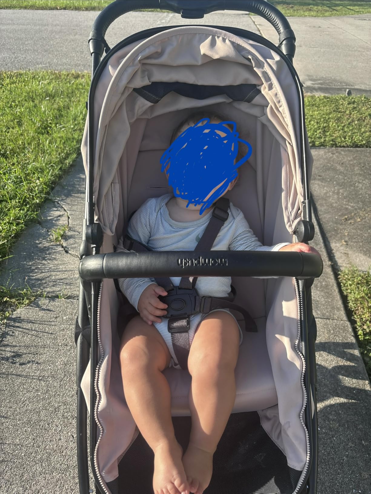 Mompush Wiz 2-in-1 Bassinet Stroller Reversible Seat, One-Hand Fold, Grey customer photo 1