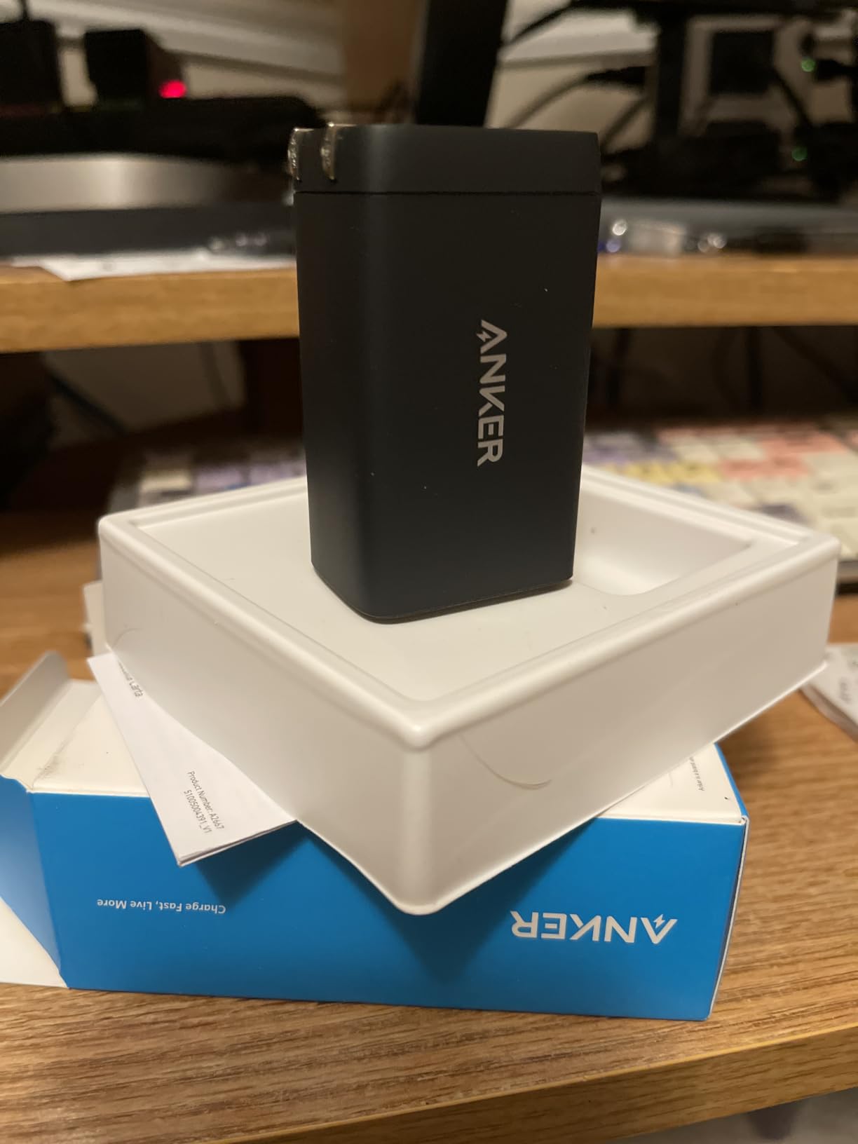 Anker 65W Max 3-Port USB C Charger Block, Compact Foldable Phone Charger customer photo 1