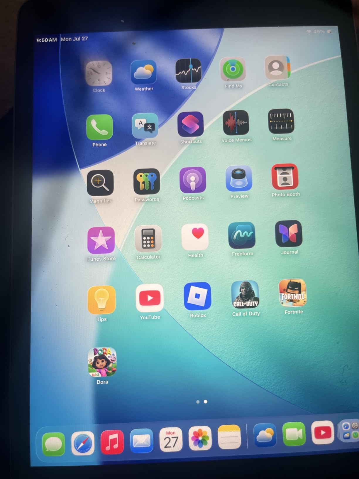 Apple iPad 2021 (10.2-inch, Wi-Fi, 64GB) - Space Gray (Renewed) customer photo 1