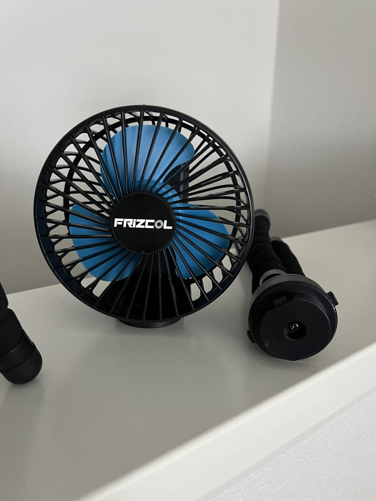 FRIZCOL Stroller Fan for Baby - Portable Fans Rechargeable - Battery Operated Fan(Use for 24Hrs) - Fan for Handheld/Clip On/Car Seat/Desk/Camping customer photo 2