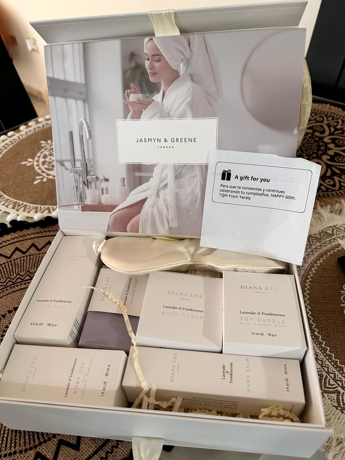 Luxury Spa Birthday Gifts for Women Self Care Gift Set with Lavender customer photo 1