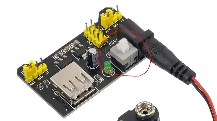 Breadboard Kit with Power Supply Module， Jumper Wires，Battery Clip，830 & 400 tie-Points Breadboard customer photo 1