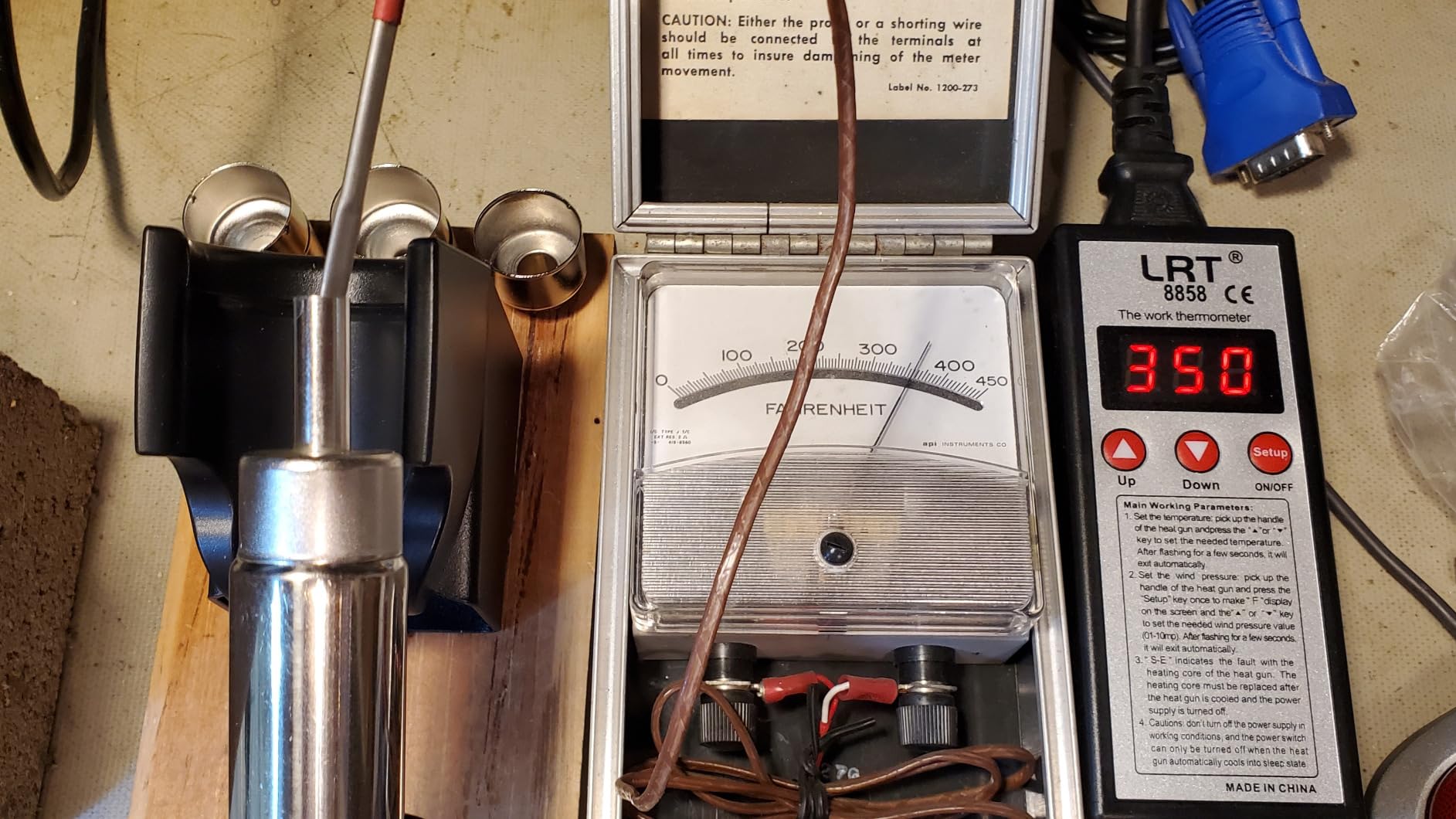 LRT 8858 Hot Air Rework Station, Digital Heat Gun for SMD Repair customer photo 2